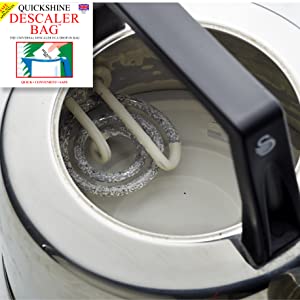 Quickshine Descaler Bag - Easily Descale Kettles (Pack of 4)