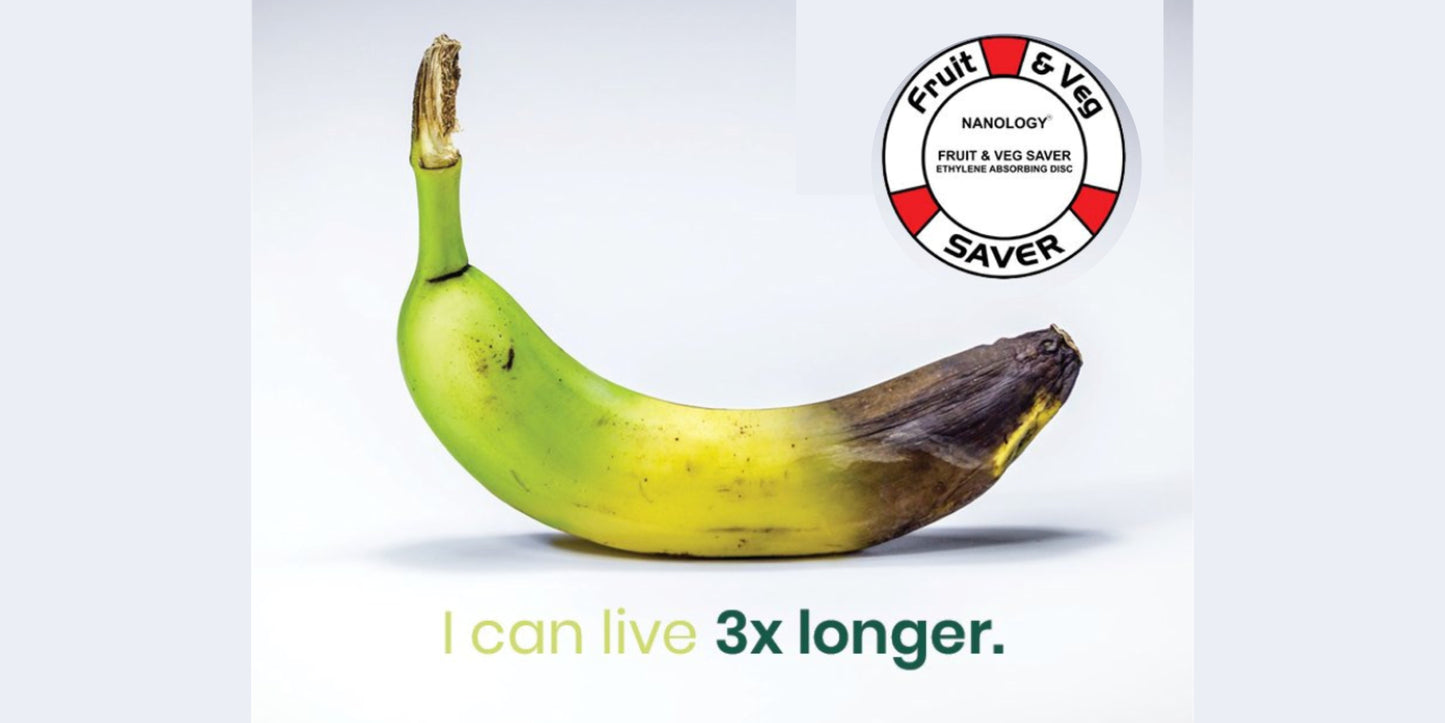 Fruit and Veg Savers - Triple the life of fresh produce - 6 Discs