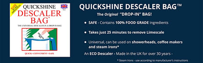 Quickshine Descaler Bag - Easily Descale Kettles (Pack of 4)